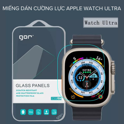 Bộ 3 Miếng Dán Cường Lực GOR Dành Cho Apple Watch Ultra - HÀNG CHÍNH HÃNG