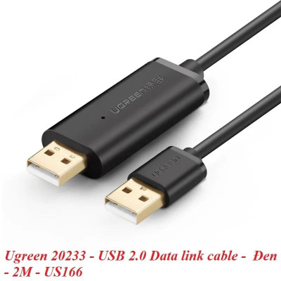 Ugreen UG20233US166TK 2M màu Đen Cáp tín hiệu nối dài USB 2.0 có chip khuếch đại cao cấp - HÀNG CHÍNH HÃNG
