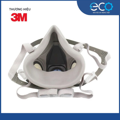 Mặt nạ phòng độc 3M 6100/6200 chính hãng | chống hơi độc, phun sơn, xịt thuốc (Chưa Kèm Phin)