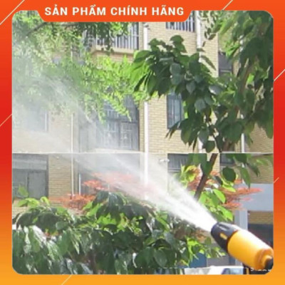 ️ Bộ dây vòi xịt nước rửa xe, tưới cây , tăng áp 3 lần, loại 3m, 5m 206319 cút sập,nối nhựa vàng+ đai