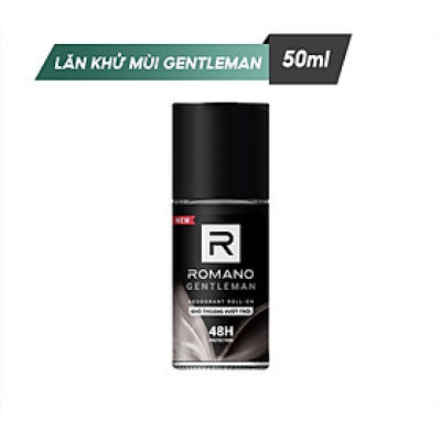 Lăn Khử Mùi Romano Hương Nước Hoa Gentleman 50ml