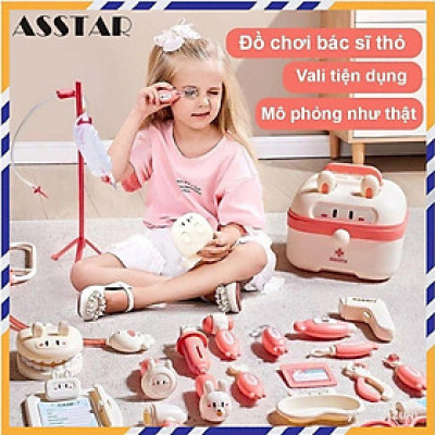 Đồ Chơi Bác Sĩ, Bộ 36 Chi Tiết, Đồ Chơi Bác Sĩ Cho Bé Gái, Bé Trai, Đồ Chơi Giáo Dục, Hàng Nhập Khẩu