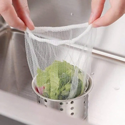 Combo 300 Túi Lọc Rác Bồn Rửa Bát - Túi Lưới Lọc Rác Giúp Ngăn Chặn Tắc Đường Ống