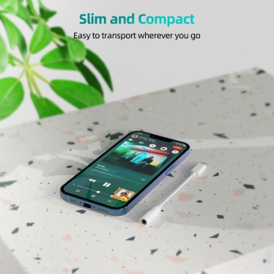 Cáp chuyển Choetech AUX005 Light-ning Sang Audio 3.5mm  (Hàng chính hãng)