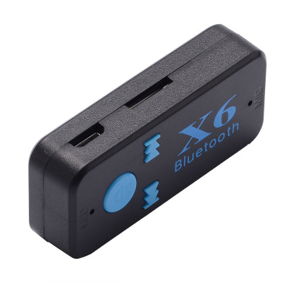 SOAIY Bộ Kết Nối Âm Thanh Xe Ô Tô Bluetooth Car X6 - Hàng Nhập Khẩu