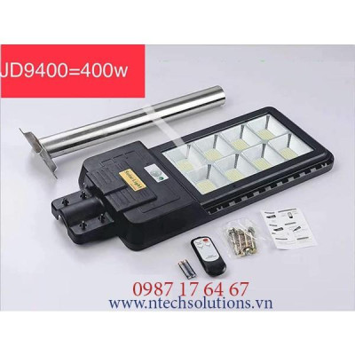 Đèn năng lượng mặt trời Jindian- Đèn đường NLMT Công suất 400W -Khung ABS- Chip Led "SMD"