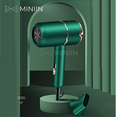 ​​​​​​Máy Sấy Tóc Gấp Gọn Cao Cấp Chế Độ Nóng Lạnh Hàng Loại Chuẩn Chính Hãng MINIIN Kiểu Dáng Hàn Quốc Sang Trọng Tinh Tế Công Suất Lớn Chuyên Dụng Tại Nhà Và Salon- Bổ Sung Ion Dưỡng Ẩm, Làm Mềm Mượt Tóc -Động Cơ Êm Ái, Ổn Định 