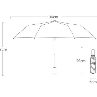 Dù Đi Mưa Gấp Gọn Hình Gấu 2 Lớp Chống Thấm Tốt - Hàng chính hãng