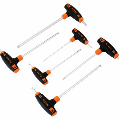 BỘ LỤC GIÁC TAY VẶN T ĐẦU SAO 6 PCS RETTA RTA0603