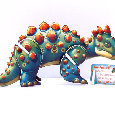 DINO-II (4IN 1)Ráp hình 3D