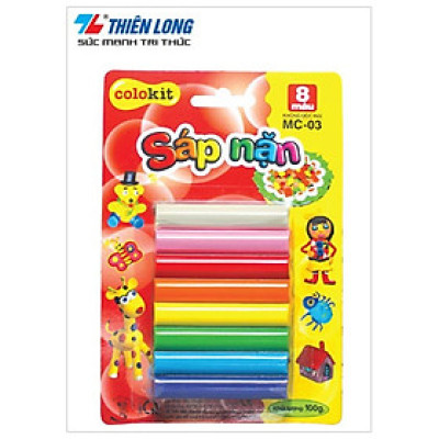 Sáp Nặn 8 Màu Thiên Long MC - 03