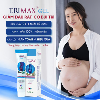 Liệu Trình Hỗ Trợ Điều Trị Trĩ TRIMAX, Giúp Co Búi Trĩ, Giảm Đau Rát Chảy Máu (Combo 3 Hộp Viên Uống Trimax + 1 Kem Thoa Trimax)