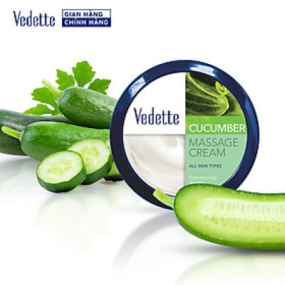 Kem Massage Vedette Dưa leo 145ml
