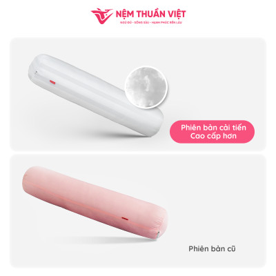 Ruột Gối Ôm Gòn Thuần Việt - Sợi Gòn Cao Cấp, Êm Ái - Kích Thước 20x100