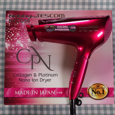 Máy Sấy Tóc Bổ Sung Platinum Collagen Và Nano Ion Tescom NTCD50 (CPN)