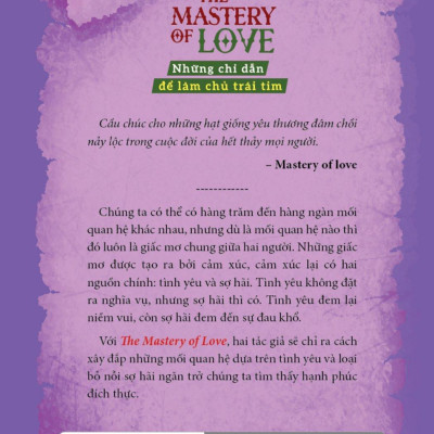 The Mastery Of Love - Những Chỉ Dẫn Để Làm Chủ Trái Tim