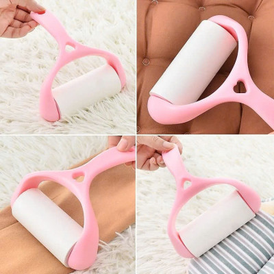 Combo Cây Lăn Bụi Quần Áo, Lông Chó Mèo, Giường Đệm, Nội Thất Trong Nhà  + Tặng Kèm 2 Cuộn Lăn Siêu Tiện Lợi - Hàng Loại 1