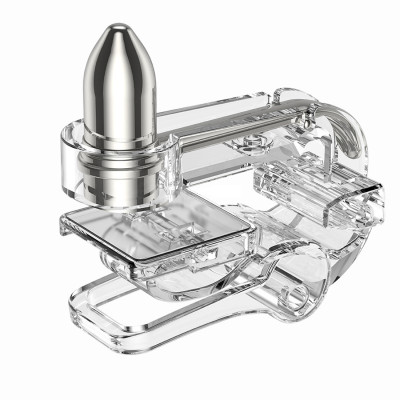 Bộ gamepad nút chơi game bắn súng hiệu Rock Shooting Game Control cho iPad và máy tính bảng thao tác cực nhạy, tương thích với các dòng game PUBG, Call Of Duty, Haflife, .... - hàng nhập khẩu