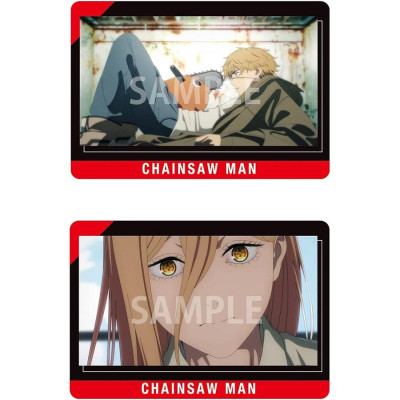 Thẻ Sưu Tập Nhân Vật Chainsaw Man - Bandai Chainsaw Man Metal Card Collection Vol.1 (1 Card Ngẫu Nhiên/Túi)