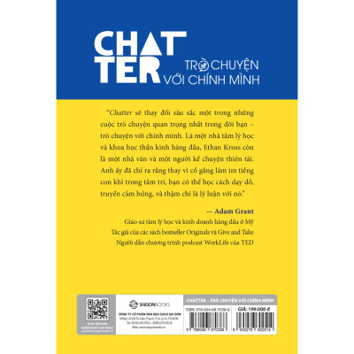 Chatter - Trò Chuyện Với Chính Mình - Chuyến du hành kì thú nhất không phải là cuộc phiêu lưu đến những miền đất lạ mà là khi ta nhìn sự việc cũ với một cái nhìn mới