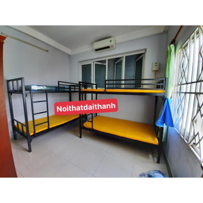 Giường sắt homestay dành cho ký túc xá 1mx2m