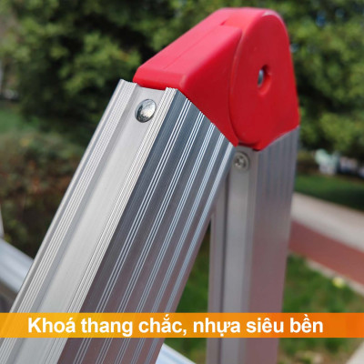 Thang Ghế Gấp Gọn, Có Tay Vịn Gia Đình , Bậc Thang Chắc Chắn, Dễ Dàng Sử Dụng - Hàng chính hãng NIKITA