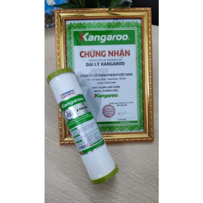 Trọn bộ 5 lõi lọc nước Kangaroo Hàng chính hãng dùng cho máy lọc nước Kangaroo KG102AKV