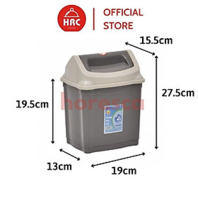 thùng lật nhỏ đựng rác cá nhân gia đình, văn phòng