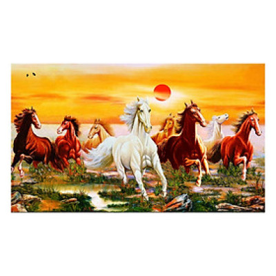 Tranh Dán Tường Mã Đáo Thành Công 3D MD063