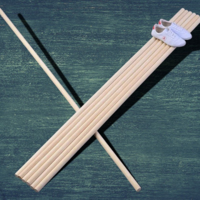 Gậy Dài Tập Võ - Võ Cổ Truyền - Wushu - Thiếu Lâm - Gỗ Bạch Lạp (Dành cho trẻ em)