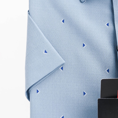 Áo sơ mi nam Khatoco tay ngắn