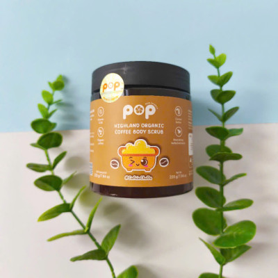 Scrub Cà Phê Hữu Cơ Cho Body – Tẩy Tế Bào Chết Làm Sáng Mịn Da - 225gr