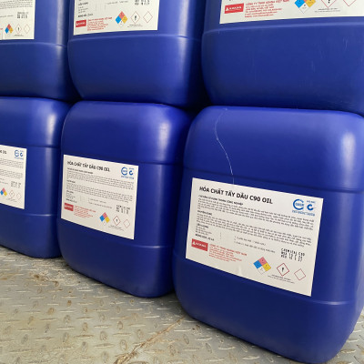Hóa chất tẩy dầu mỡ máy móc cực mạnh- C90 Oil- công thức vượt trội tẩy siêu sạch, siêu nhanh - an toàn, tiết kiệm