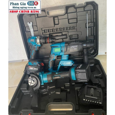 COMBO 3 MÁY KHOAN, CĂT ,KHOAN 13 LI ĐA NĂNG CHUYÊN DỤNG CHÂN PIN PHỔ THÔNG PIN 15CELL SIÊU KHỎE, SIÊU BỀN.