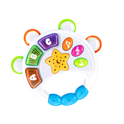 Đồ Chơi Tay Cầm Âm Nhạc 1 TOONYKIDS - Đồ Chơi Thông Minh Cho Bé - Baby Tambourine TN152 [Tặng Kèm Sticker]