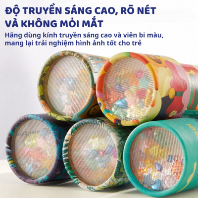Đồ chơi kính vạn hoa Mideer Colorful Kaleidoscope, Đồ chơi sáng tạo cho bé 3,4,5,6,7 tuổi