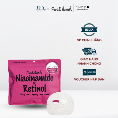 Mặt nạ dùng hằng ngày chống lão hóa 30 miếng - POSH KOSH AG MASK 30Sheets