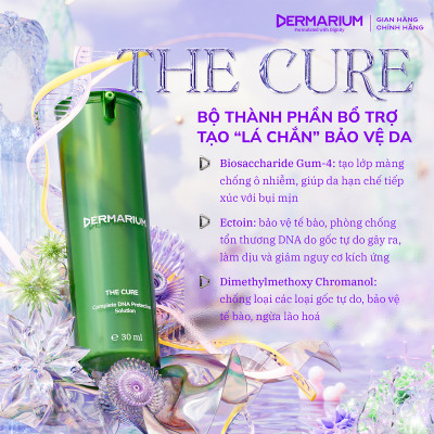 Dermarium The Cure - Tinh Chất DNA Repair Enzymes Trẻ Hoá & Bảo Vệ Toàn Diện 30ml
