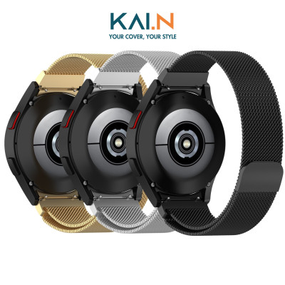 Dây Đeo Thay Thế Dành Cho Samsung Galaxy Watch 4/ Galaxy Watch 5, Kai.N Universal Milanese - Hàng Chính Hãng