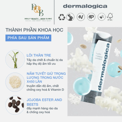 Mặt nạ tẩy da chết cấp ẩm HYDRO MASQUE EXFOLIANT của Dermalogica - Dolly Beauty