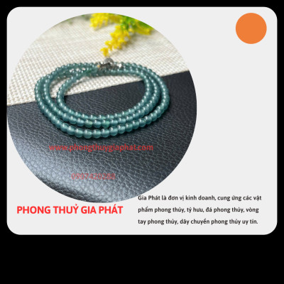 Vòng tay băng lam|phongthuygiaphat