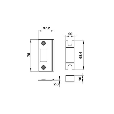 KHOÁ TRÒN GẠT 2 CHỨC NĂNG DIY HAFELE 489.10.820