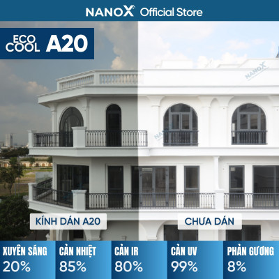Phim cách nhiệt chống nhìn trộm NanoX
