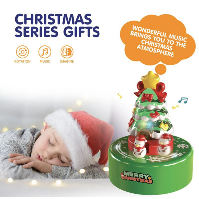 Cây Thông Noel Chuyển Động Có Đèn Và Nhạc - TP-1755