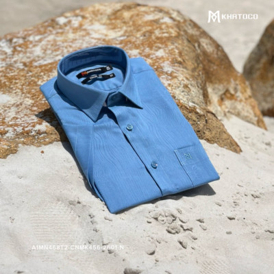 Áo sơ mi tay ngắn Khatoco