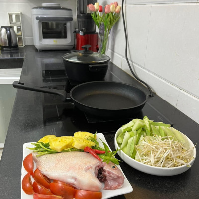 Nồi phủ kim cương DIAMANTE KUCHEN 20cm - Hàng Chính Hãng