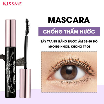 Mascara Chuốt Mi Dày Và Rậm Lông Mi Chống Trôi Kissme Heroine Make (Không Vỏ Hộp)