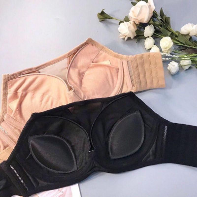 Áo ngực không quai chống tụt hàng Nhật_Áo lót ngực không dây mặc trong áo đầm  2 dây_Bra đệm không dây chống tụt