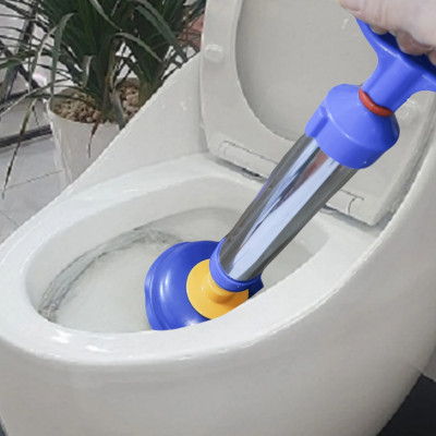 bơm thụt thông tắc bồn cầu vệ sinh inox - tặng móc dán tường to