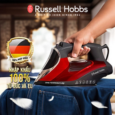 Bàn ủi Russell Hobbs One Temperature 25090-56 2600W Ngăn Chứa Nước 350ml Màu Đỏ - Hàng Chính Hãng